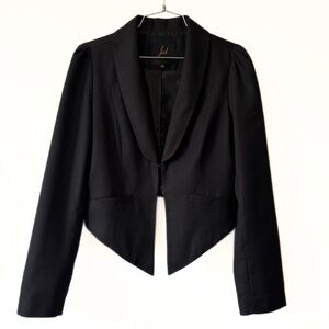 Jack by BB Dakota Cropped Blazer Black Size M